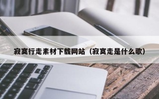 保定寂寞行走素材下载网站（寂寞走是什么歌）